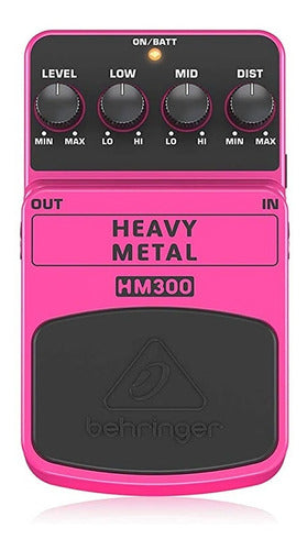 Behringer HM300 Heavy Metal Distortion Pedal 0