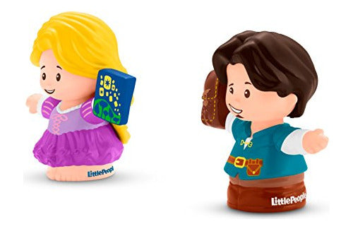 Fisher-Price Pescador Gente Pequeña Disney Princesa Rapunzel Y Flynn Cifr 1