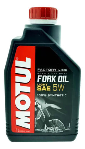 2lts Fluido Garfo Bengala Motul Fork Oil Light 5w Sintético 1