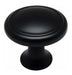 Cosmas 25 Pack - Flat Black Cabinet Hardware Round Knob - 1-1/8 Diameter 0