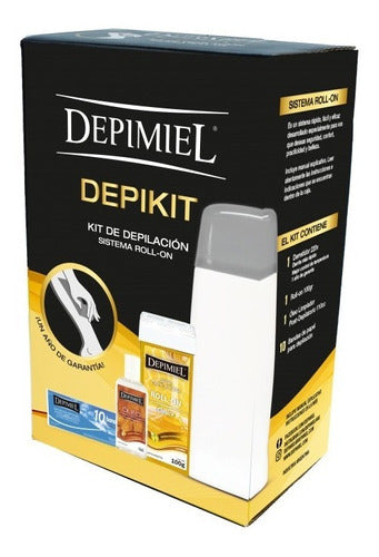 Kit Depilación Depimiel Depikit Con Cera Y Bandas 0