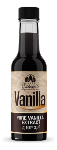 Gusteau's Pure Vanilla Extract 100cc/ Pack of 3 Units 1