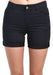 Shaple Short De Jean Elastizado Negro - Dama T40/58 1