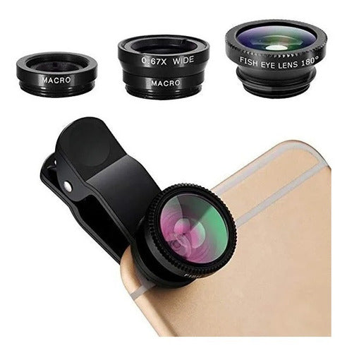 Dala Games Wide Angle Macro Fisheye Selfie Lens for iPhone Sony Moto 0