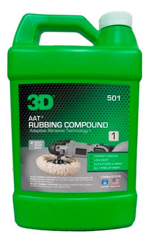 Compuesto Pulido 3d Aat501 Cutting Compound 3,79l Paso 1 Rex 0