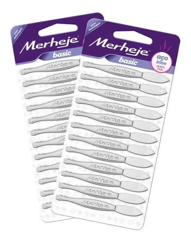 Merheje Tweezers - Box of 20 Blister with 12 Units. Special Offer! 1