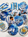 Set of 10 Sekai Pins 55mm Argentina Champion Messi Souvenir Gift Advert Metal Pin 2