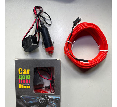 Neon LED Wire 1 Meter for Cars 3