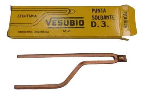 Punta Soldante Vertical Soldador Vesubio D-3 2