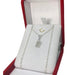 Mashoka Joyas BS AS Singapore Chain with Initial Pendant White 45cm Ideal Gift Kit 030 6