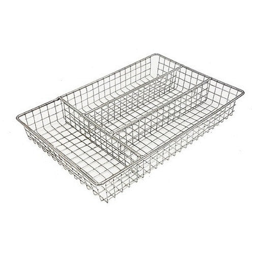 Crystal Rock Cutlery Organizer Tray Chrome 0