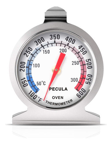 Pecula Oven Thermometer 50-300 °C Stainless Steel Kitchen 0