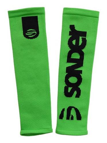 Sonder Fluorescent Green Compression Sleeves Large Size 0