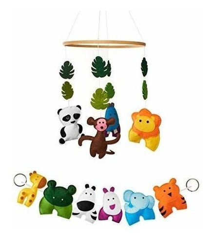 Baby Sprout Wall Garland for Jungle Animals 0