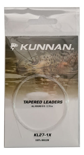 Kunnan Leader Fly Fishing Pesca Mosca 0x 1x 2x 3x 4x 5x 0