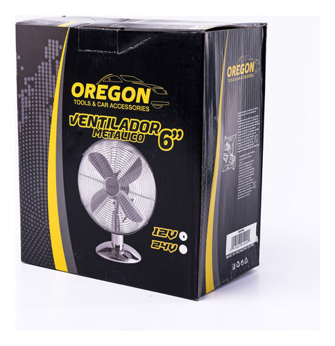 Oregon 12V Universal Reinforced Metallic Fan 6" 1