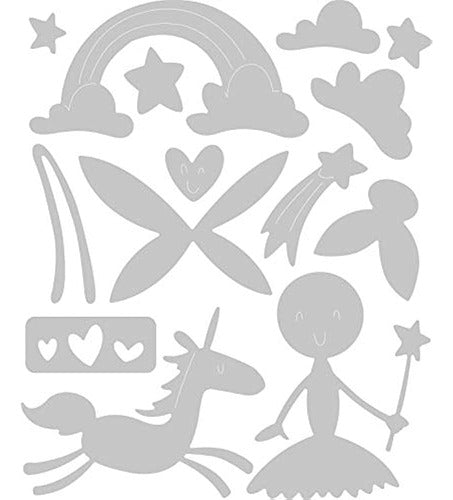 Sizzix Thinlits Die Set 14 Pack Fantasy De Pete Hughes, Mult 2