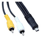 GONOLOWAY Cable De Datos Con Video Av Rca Dual Multifuncion Compatible 1