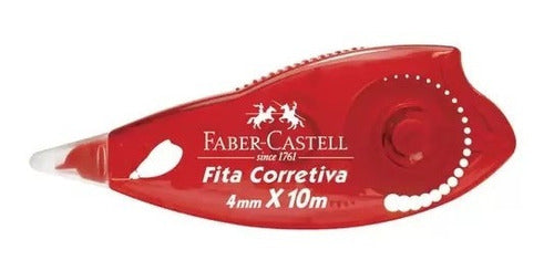 Corretivo Fita Corretiva Faber-castell 4mmx10m Cx C/6 Unid. 1