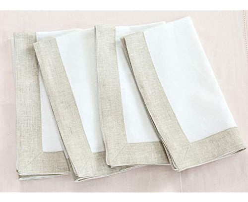 Solino Home Dinner Napkins Lurex Linen Home ? 20 x 20 in 1