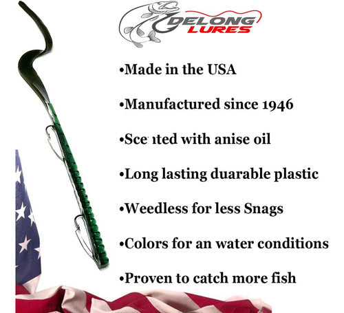 Delong Lures Fishing Lures Baits Pack of 5 Units American 4