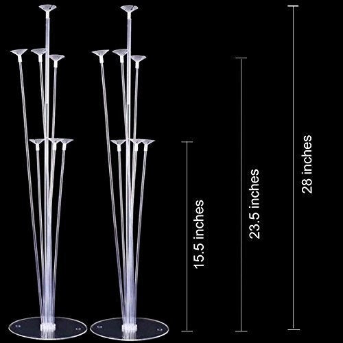 Langxun 2 Set 28" Height Table Balloon Stand 2