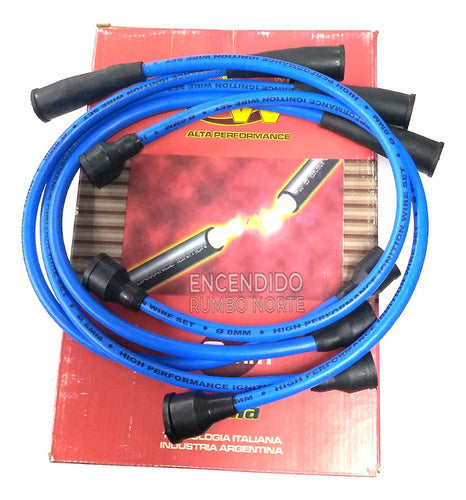 ERN Cables De Bujias Renault Ika Jeep Continental 4 Cil 56 Al 78 0