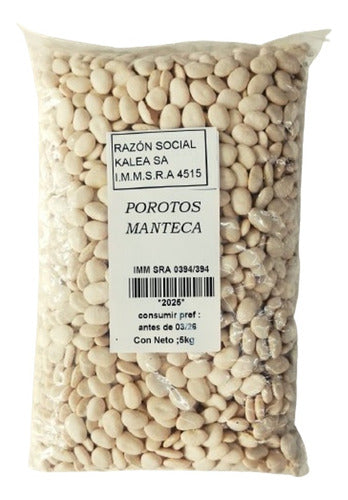 Porotos De Manteca 5 Kg 0