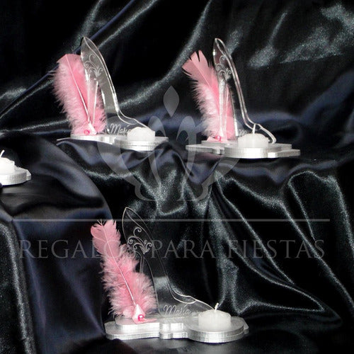 Ceremony of 15 Crystal Shoe Candles - 15 Years Celebration 4