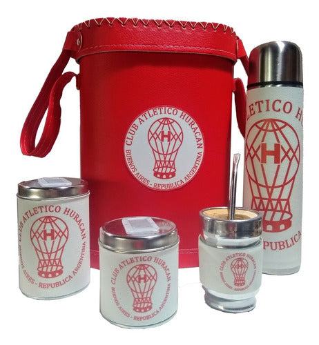 Regalería Wendy Set Matero Club Huracan Completo 6 Componentes Termo 1 L 0