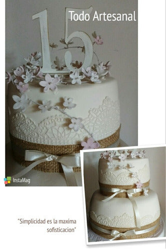 Todoartesanal.pasteleria - Wedding and Quinceañera Cakes 0