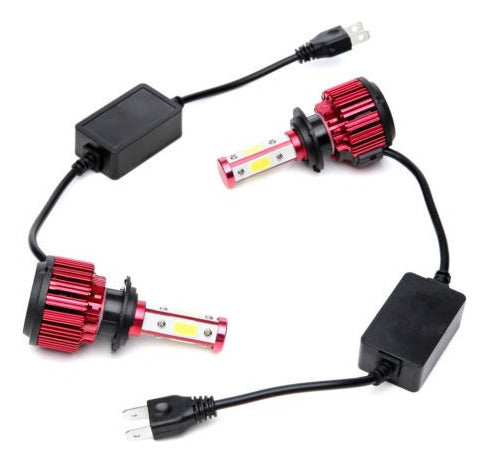 Autofather 4pcs H7 + H7 Combo Haz 688W Total 68800LM LED Kit 4