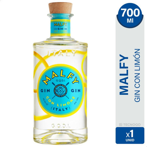 Malfy Gin Con Limone Italy Distilled Lemon Flavor 0