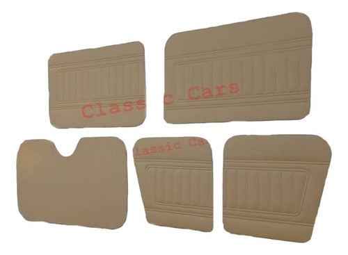 Classic Cars Panel De Puerta Renault 4 Beige X4 + Panel Porton 0