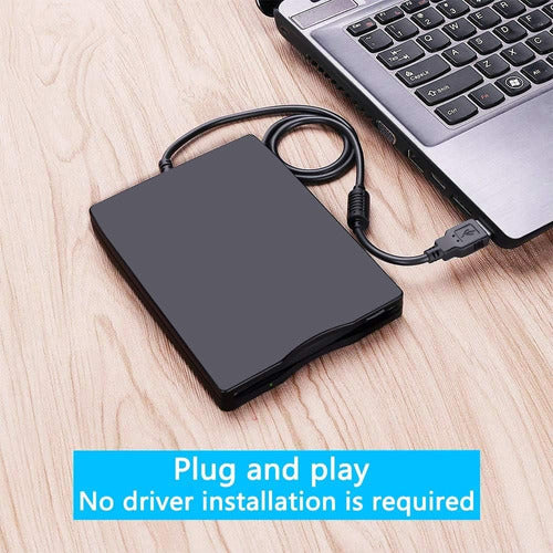 Floppy 3.5" External Disk Drive 1.44MB USB 2.0 Portable 6