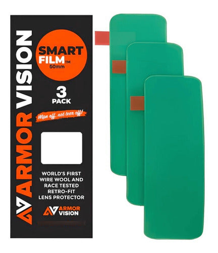 Lente Repelente Armor Vision Smartfilm 50mm Transparente 0