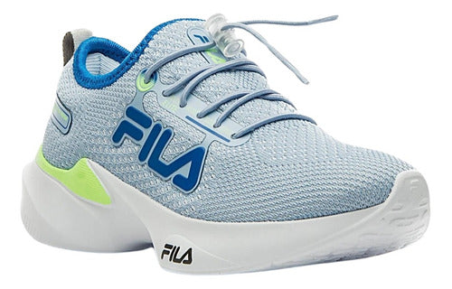 Fila Kids Elite Running Sneakers - Celeste Combinado 0