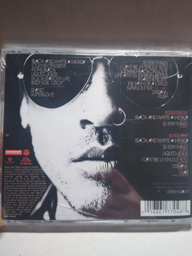 Lenny Kravitz Black And White América Cd / Dvd Doble Nuevo 1