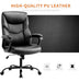 Zunmos Executive Office Desk Chair High Back Ergonomic Adjustable 2