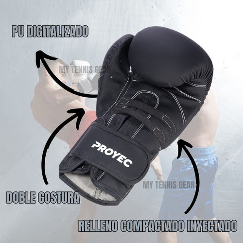 Proyec NITRO MMA Kickboxing Muay Thai Boxing Gloves 7