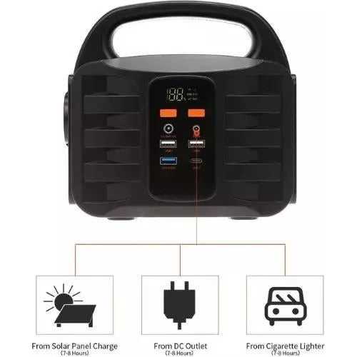 Gerador Energia Senoidal Bateria Lítio 100w 220v Portátil 1