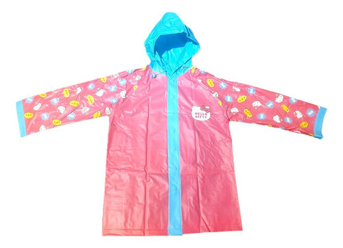 Wabro Piloto Y Paragua Impermeable Infantil Lluvia Hello Kitty 3