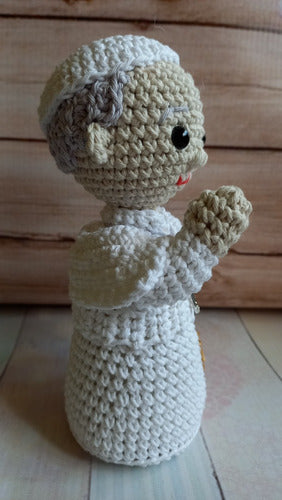 Creaciones Diana Papa Francisco Amigurumi (Crochet Thread) 2