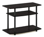 Furinno 13192EXBK TurnNTube Tool-Free 3-Tier TV Stand 0