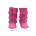 Witty Girls Folk Boots Pink Doll Footwear 45 Cm/18 In 1