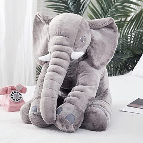 Ryttir Large Gray Elephant Plush XXl 24 Inches 1