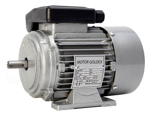 Motor Electrico Monof. 1.5hp 1390rpm Blindado Goldex H Y T 0