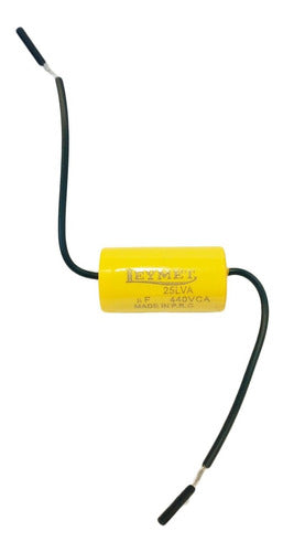 Capacitor Caramelo Permanente Para Ventilador 2 Mf Pack X5 0