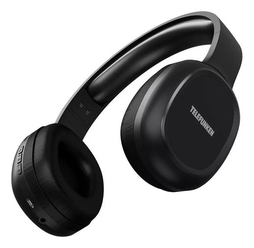 Telefunken Bluetooth H500BT Micro SD Over Ear Headphones 3