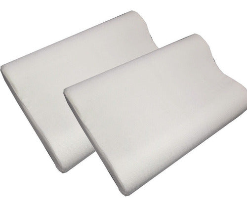 Jean Cartier Intelligent Viscoelastic Cervical Pillows (Set of 2) 0